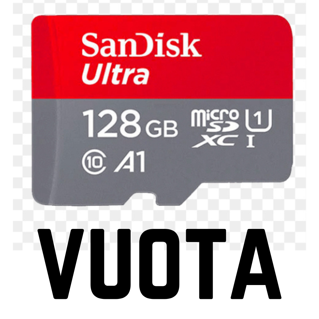 MICRO SD VUOTA da 128GB